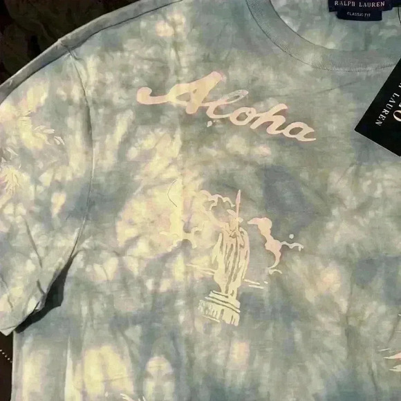 Ralph Lauren Aloha T-shirt -Medium - Picture 3 of 5